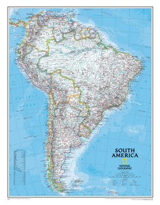 Арт.51515 Карта. Южная Америка