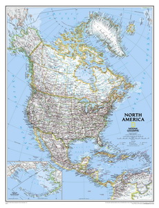 Арт.51516 Карта. Северная Америка