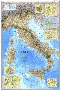 Арт.51518 Карта. Италия