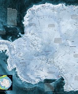 Арт.51523 Карта. Антарктика