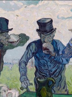 Арт.26478 Винсет Ван Гог. Пьющие мужчины